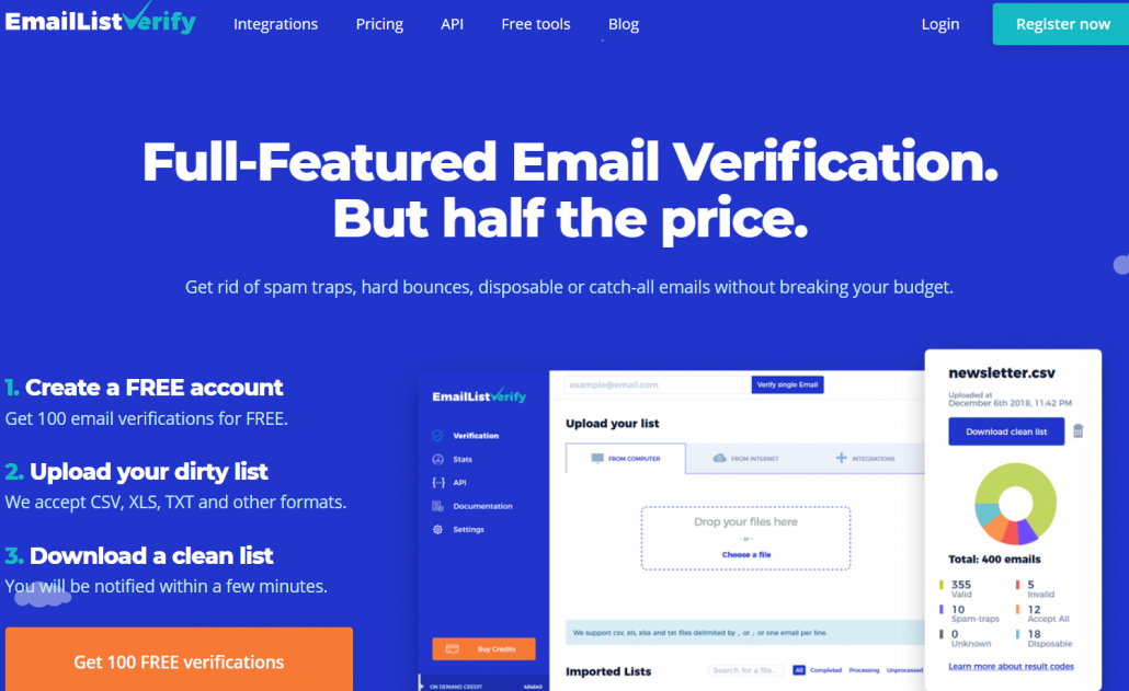 bulk email verifier service