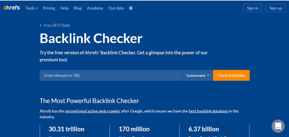 Backlink Checker