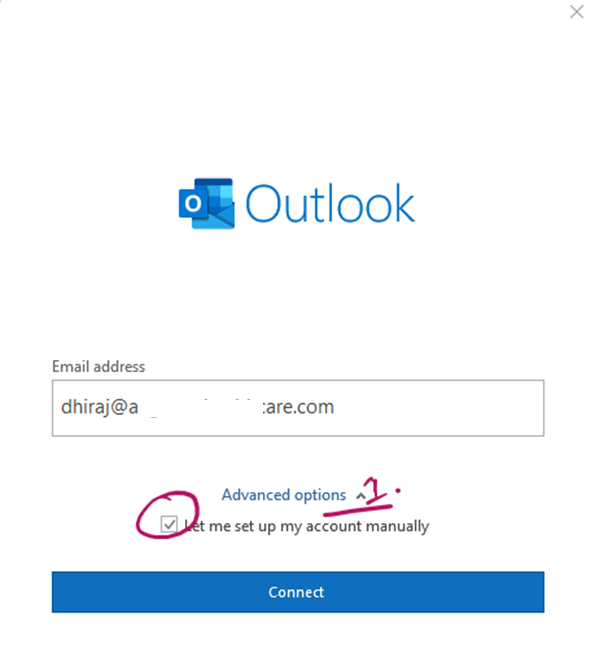 How to configure Zimbra account in Outlook 2019?