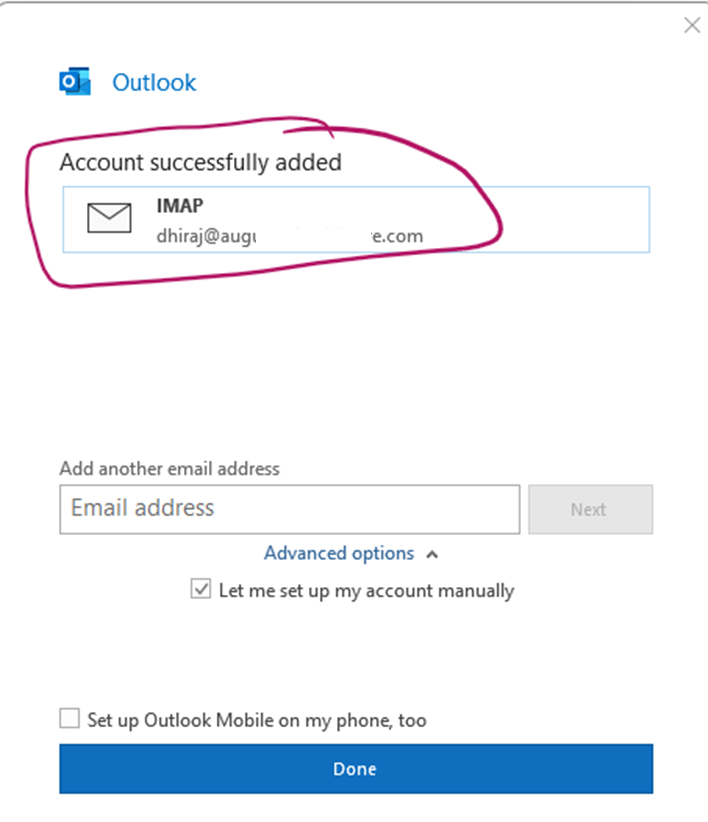 How to configure Zimbra account in Outlook 2019?