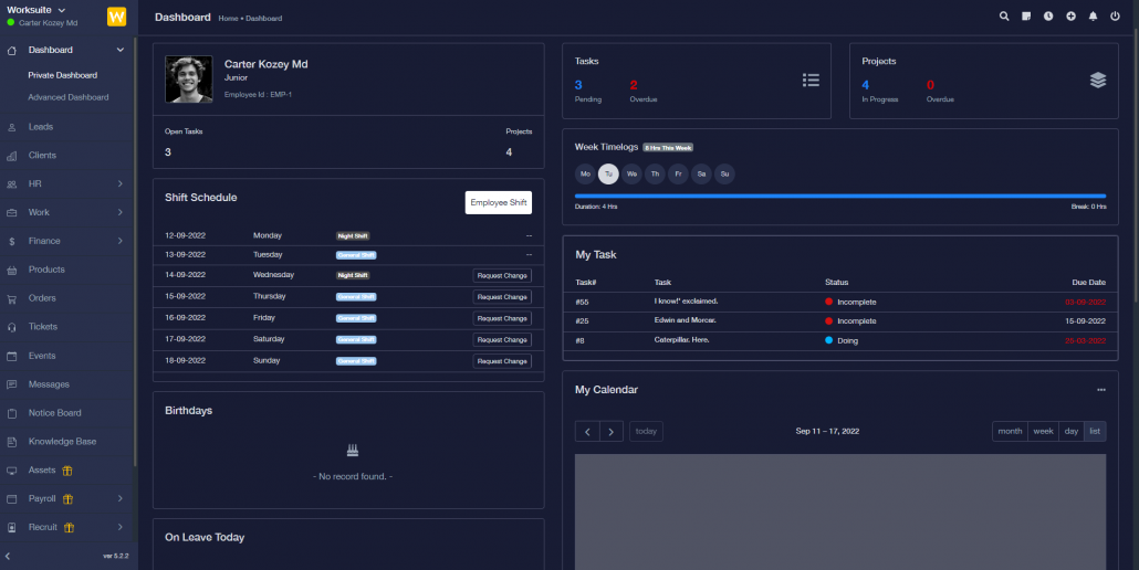 WorkSuite CRM