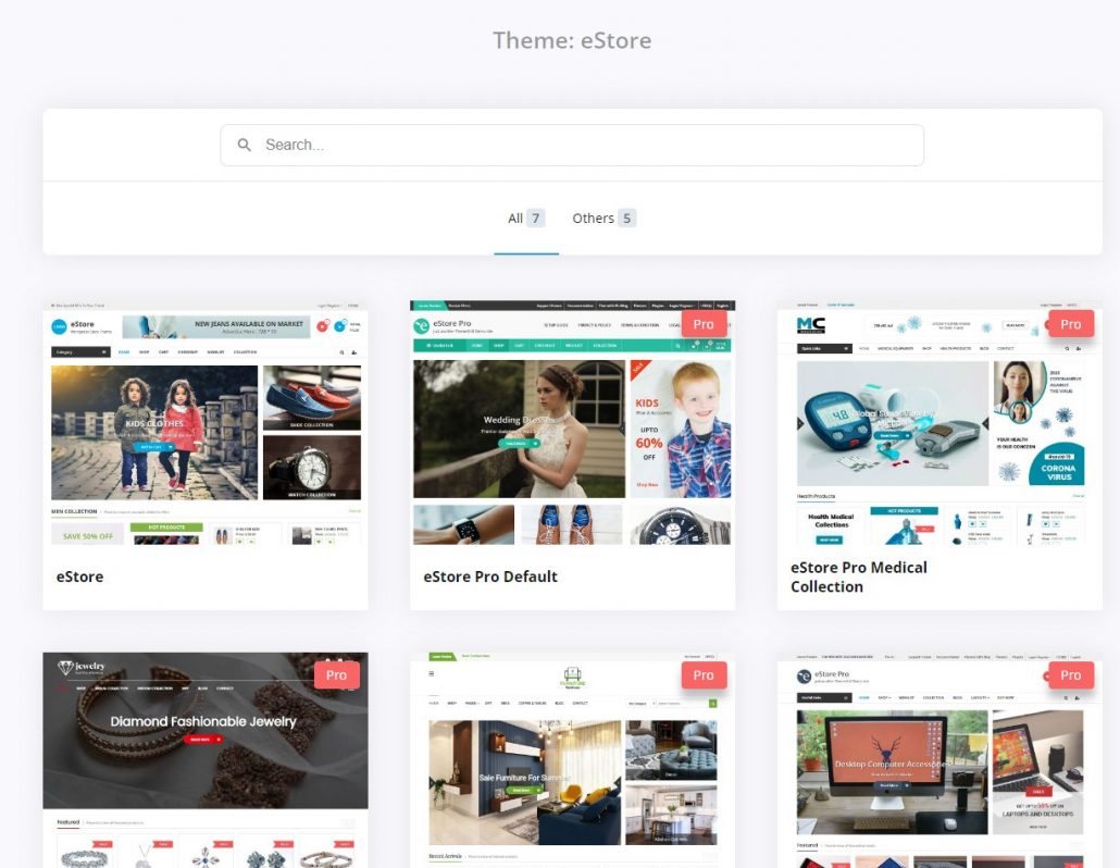 Estore Theme